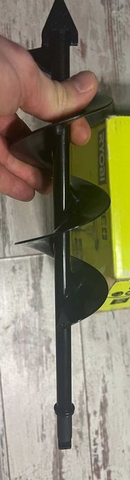 Садовий шнековий бур 7,5*35см Ryobi P29016BTL новий з США