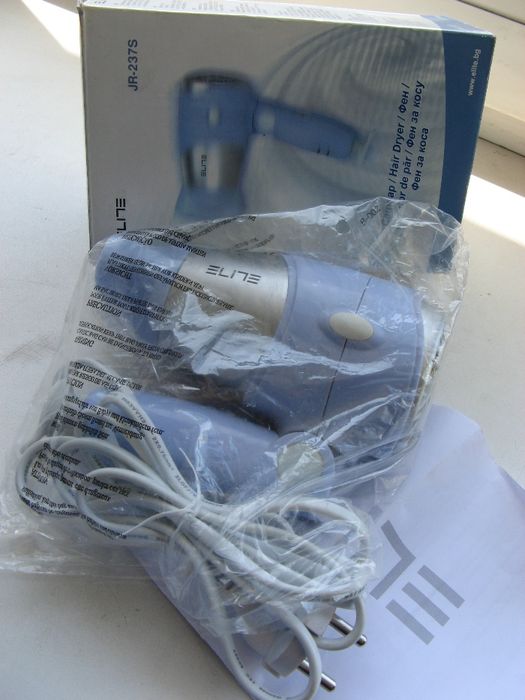 Фен для волос Elite 1200вт ,новый