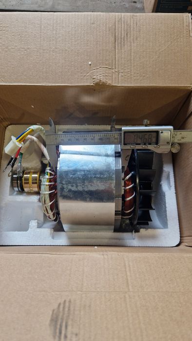 Альтернатор статор генератора 2.5 кВт 85мм 220в 380в