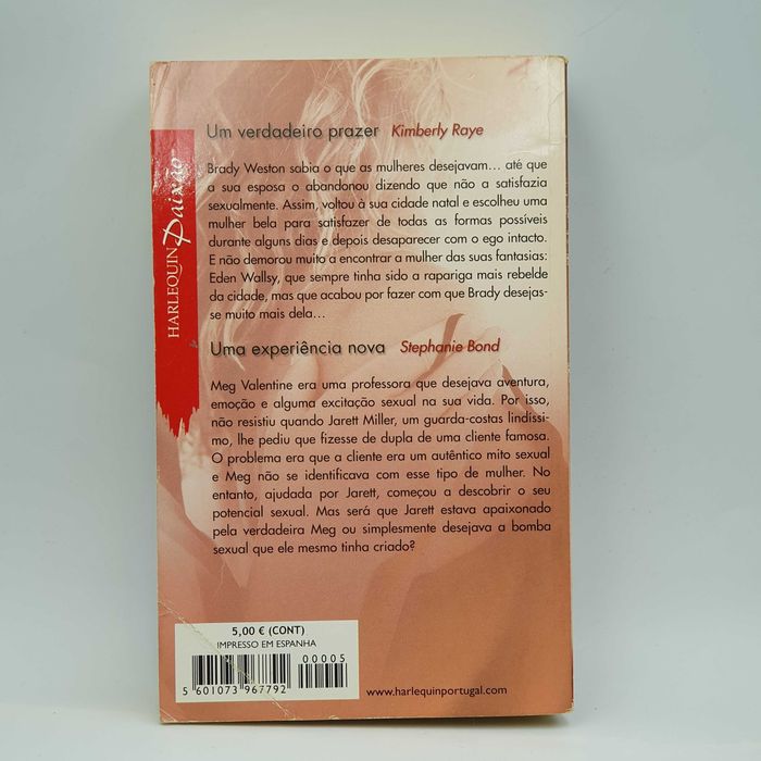 Livro - Um Verdadeiro Prazer/Uma Experiência Nova - PAR5-SITE