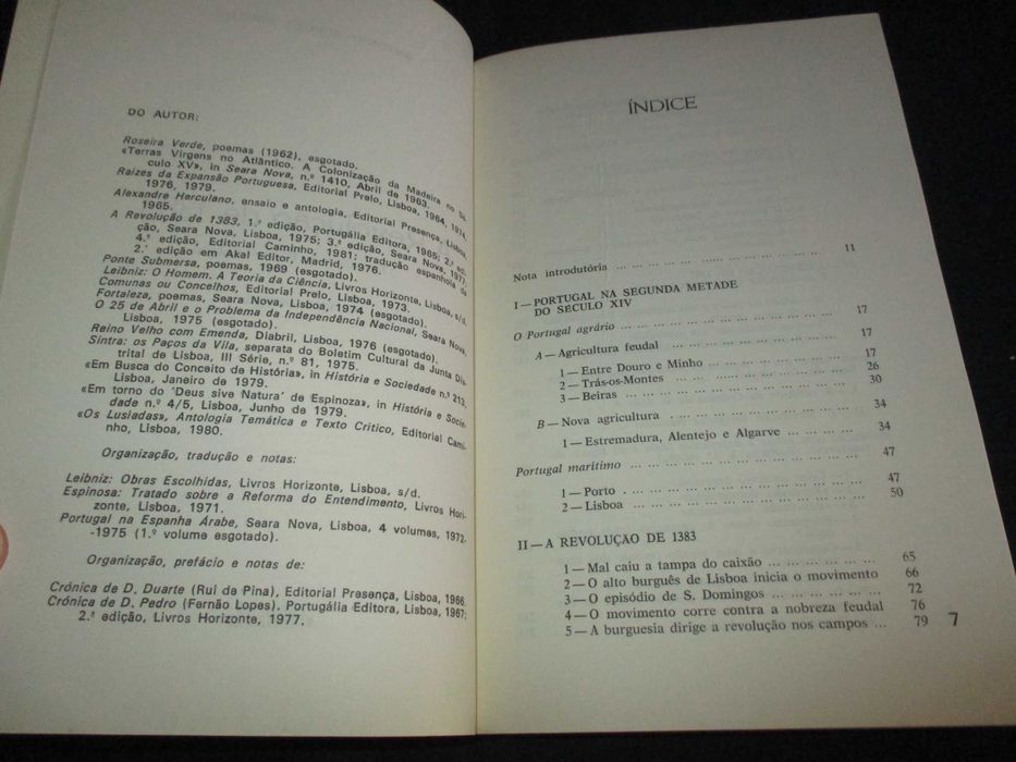 Livro A Revolução de 1383 António Borges Coelho