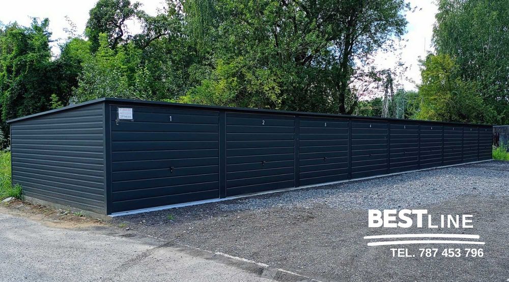 Garaż blaszany, blaszaki Premium BESTLine GRATIS Montaż, Transport