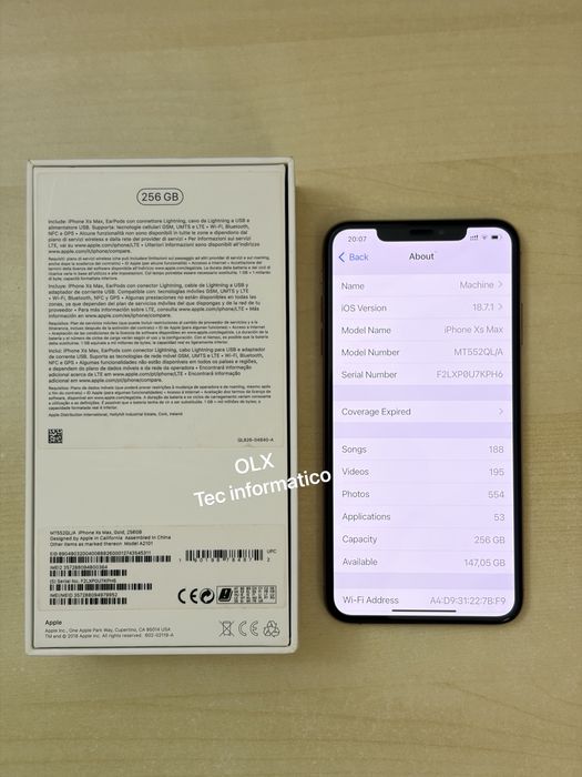 iPhone Xs Max 256GB Gold