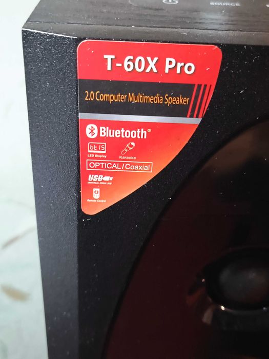 Акустична система F&D T-60X Pro. Касетна дека тюнерКиїв