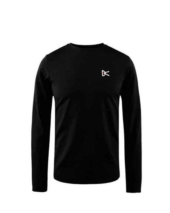 Лонгслів District Vision Lightweight Long Sleeve Tee Black