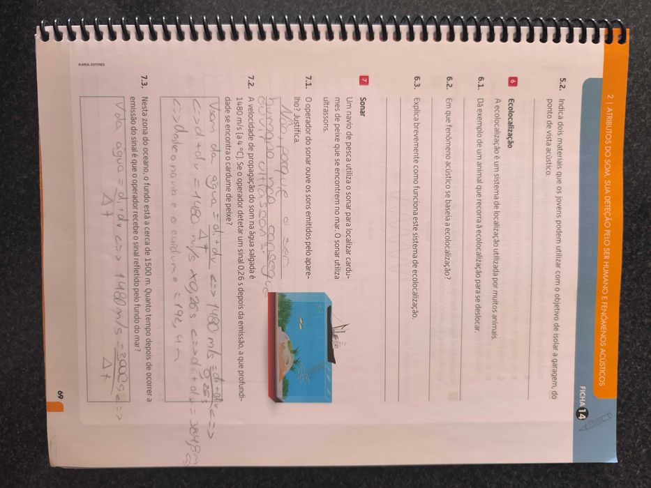 Cadernos de Atividades 8° ano