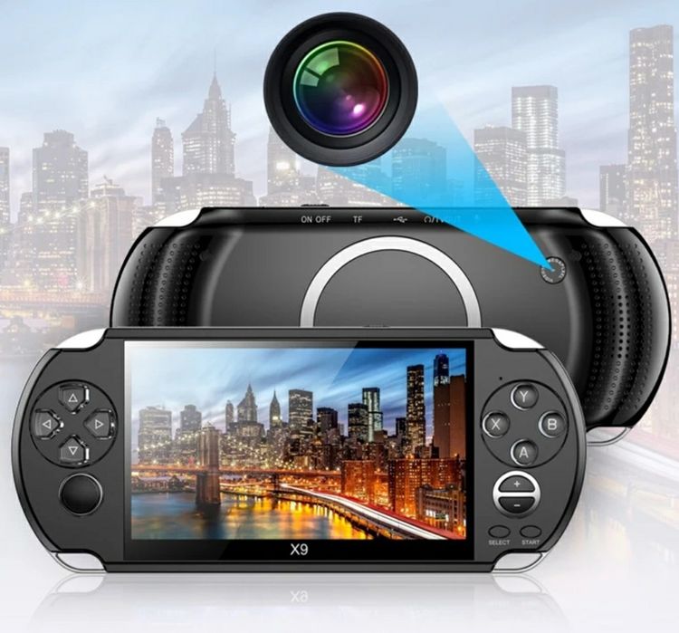 Consola videojogos modelo X9 (incluí 200 jogos) ecrã grande (Novo)