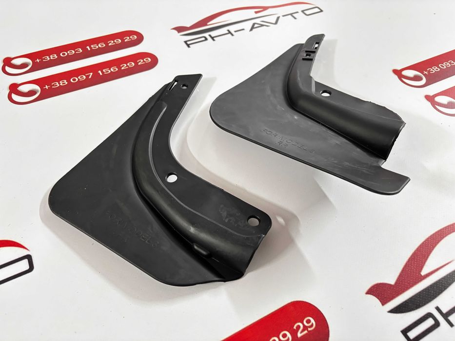 Tesla Model 3 Бризговики Брызговики Модельні Нові комплект 4шт