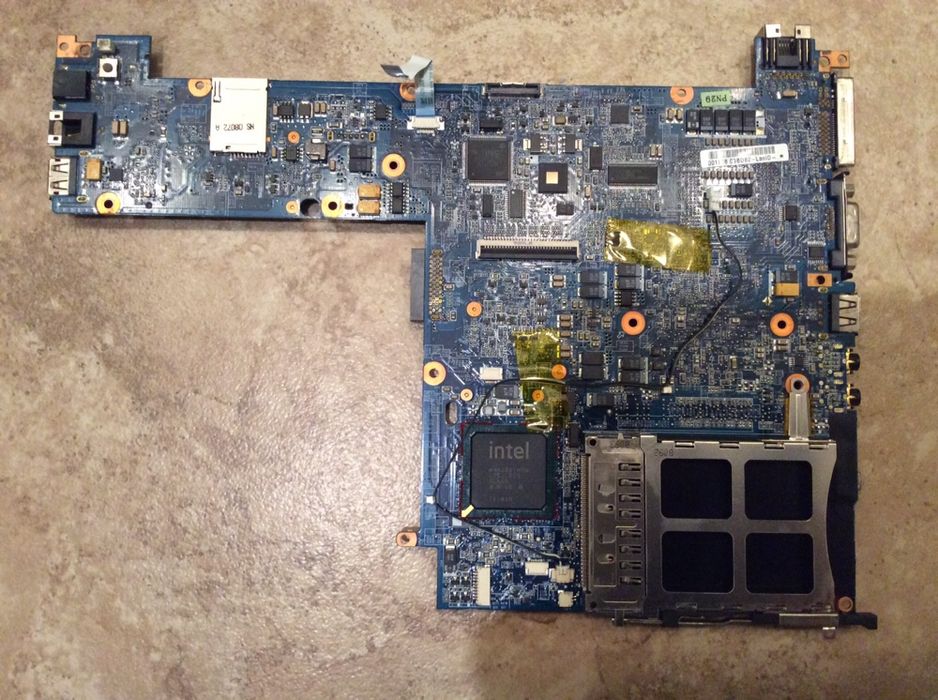 HP Compaq 2510p, материнська плата