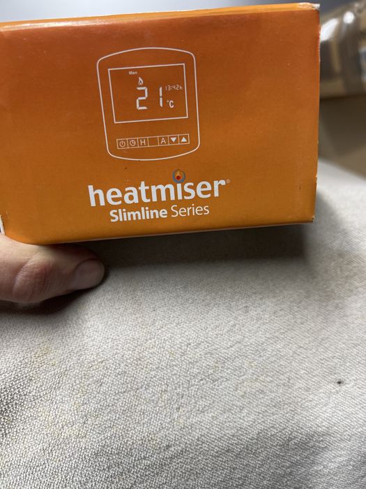 Termóstato para piso radiante elétrico Heatmiser PRT-E – Novo