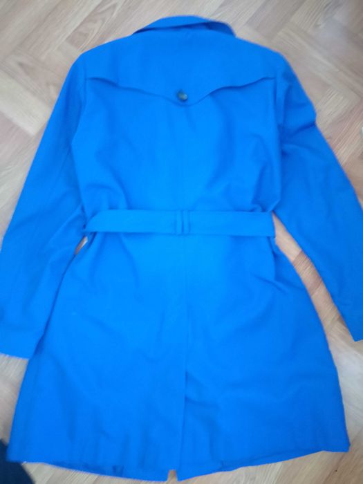 Стильный тренч синего цвета M&S