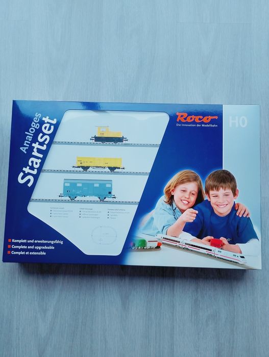 Set iniciação Roco (sem locomotiva) H0 1:87