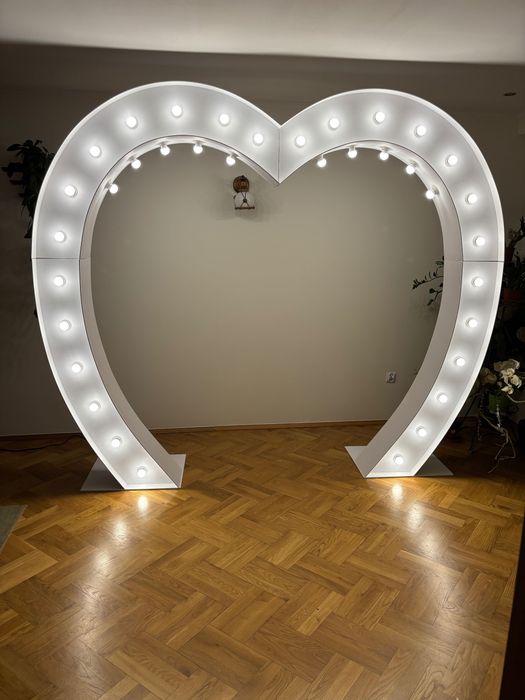 Serce LED XXL | Wesele • Event • Ścianka Foto