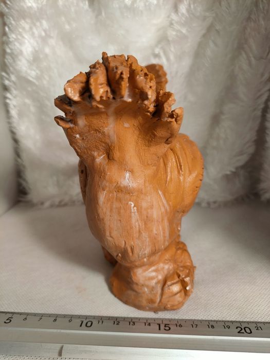 Galo em Barro feito á mão