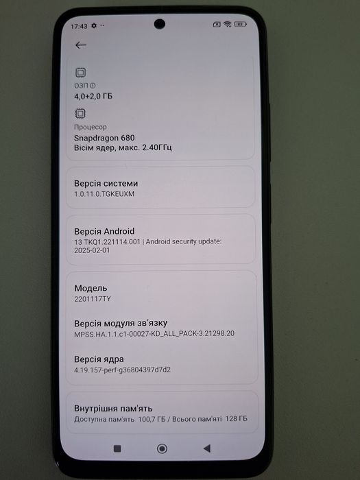 Xiaomi Redmi note 11