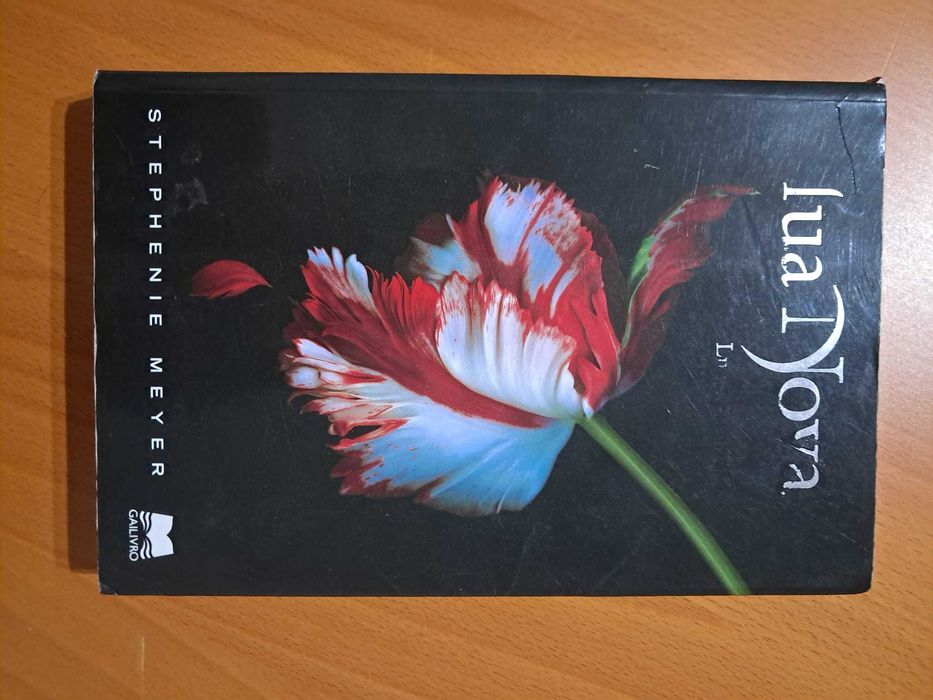 Livro da coleção "Crepúsculo"