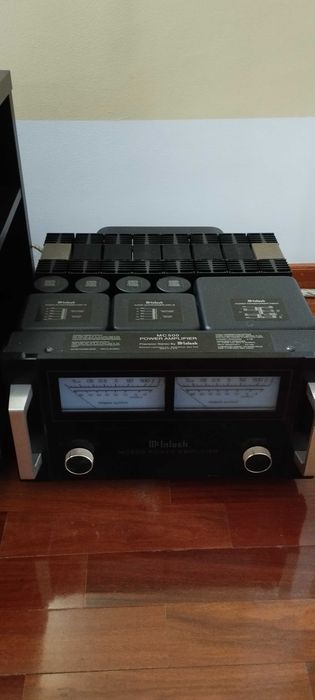 Mcintosh amplificador de potência MC500 - Excelente estado