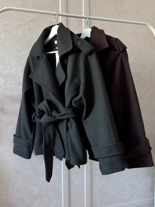 Трендовий тренч шоколадний