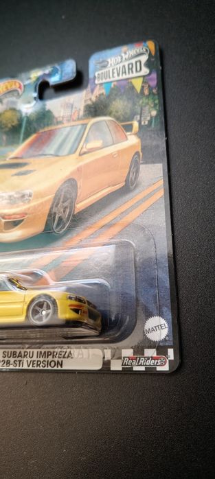 Hotwheels '98 Subaru impreza 22b-sti version
