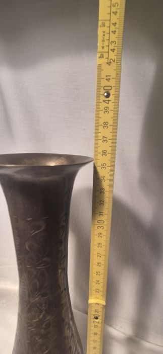 Stary mosiężny wazon Indie