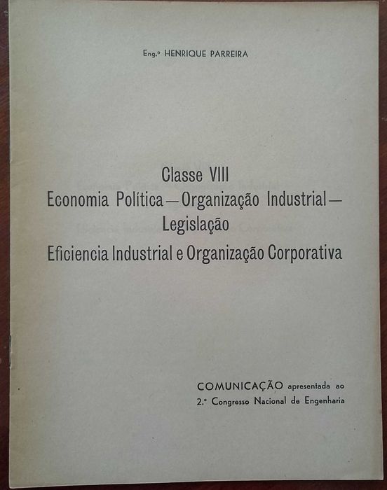 Eng.º Henrique Parreira "Comunicação" 1948