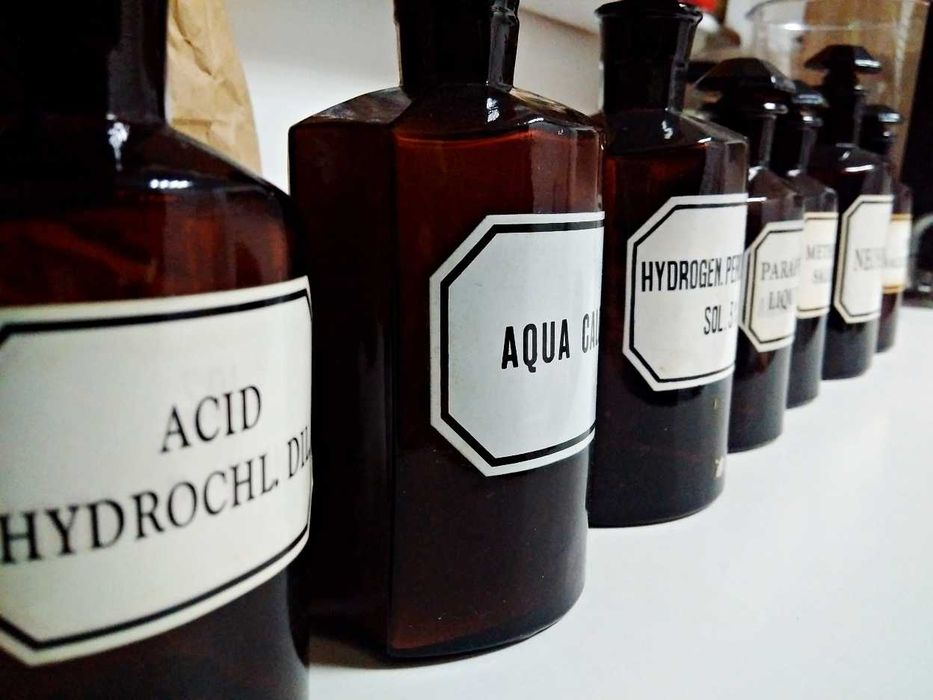 Butelki apteczne sztanglasy