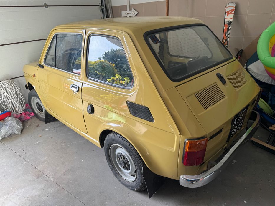 Fiat 126p Maluch 1983r ! wersja dla Inwalid ! czarne tablice