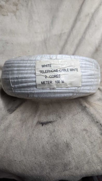 Кабель електричний та телефонний нові
