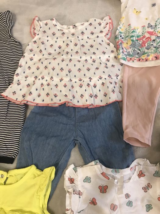 Комплект брендових речей для дівчинки на 6-12міс.