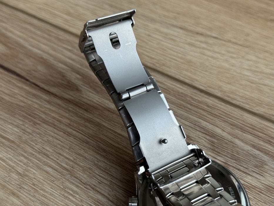 Zegarek Auriol 2-LD4276-1 srebrny męski zegar watch