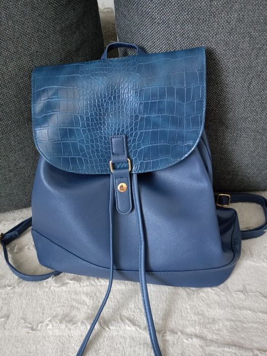 Plecak damski niebieski