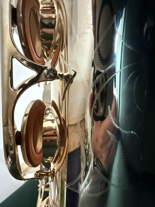 Saksofon tenorowy Yamaha 62 (2023), posrebrzany – jak nowy!