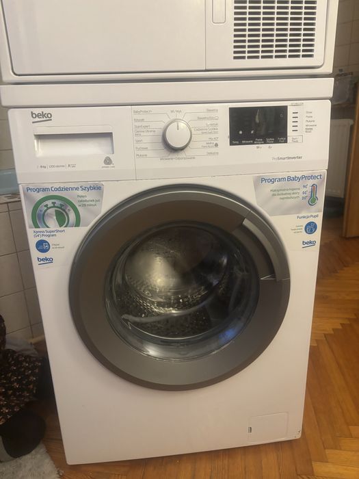 Pralka beko WTV8612XSW super stan