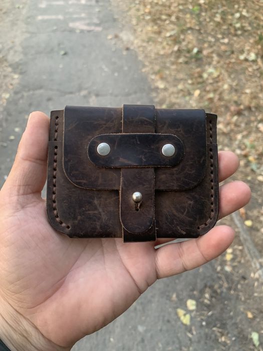 Картхолдер / Мини-кошелек | Натуральная кожа | Ручная работа