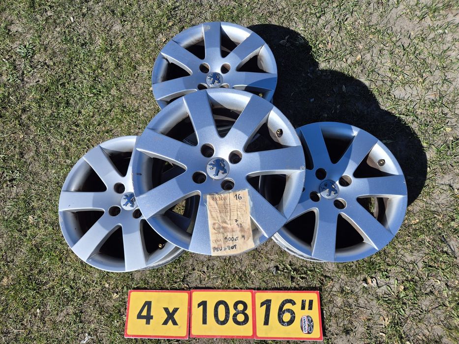 Alufelgi 4x108 16 Cali  Mazda Ford Citroen Peugeot