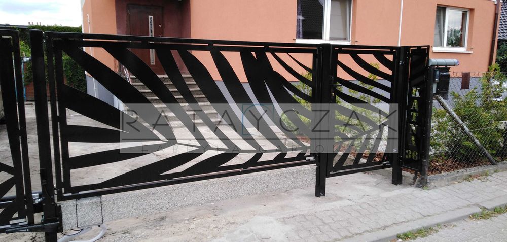 Przęsło laser CNC Nowoczesne projekt klienta wycinane PRODUCENT