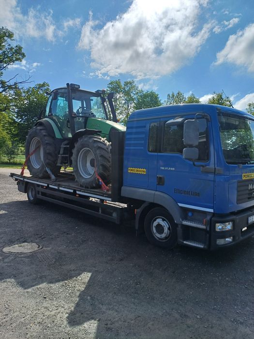 Laweta Transport Maszyn Rolniczych  Budowlanych Przemyslowych