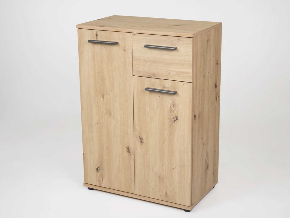 Komoda z szafkami do sypialni salonu 60x85x35cm Dąb Artisan