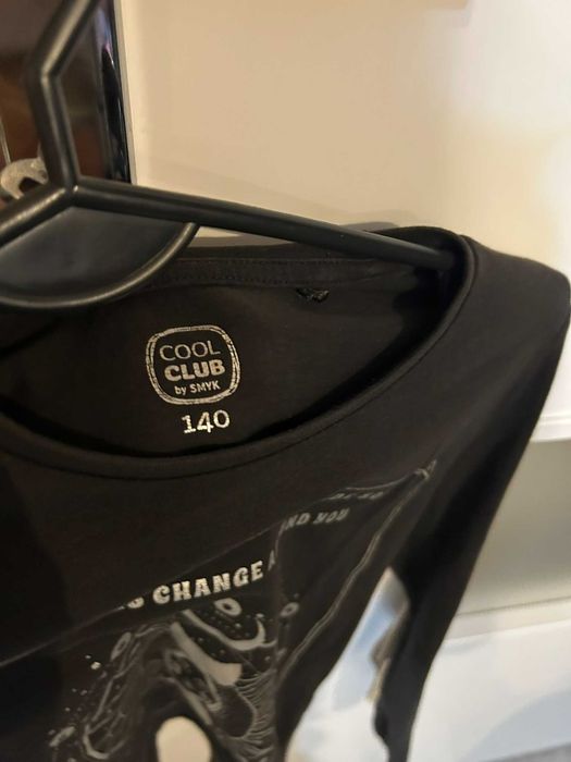 Bluzka z długim rękawem szara coolclub 140