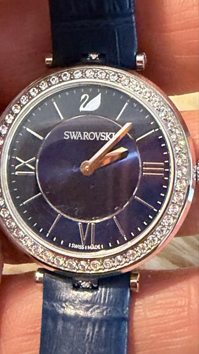 Swarovski zegarek pozłacane