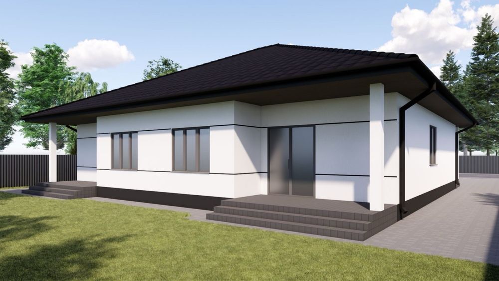 Будинок дуплекс 90кв.м Боратин