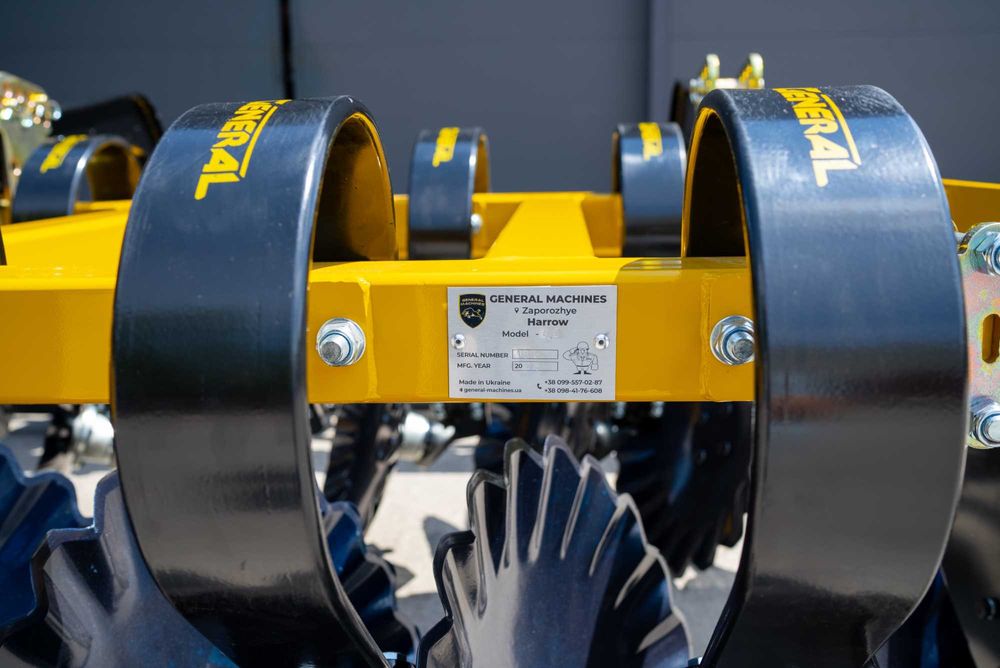 Лущильник | Дискова Борона | GENERAL ЛН 3,2 | Напряму від Виробника