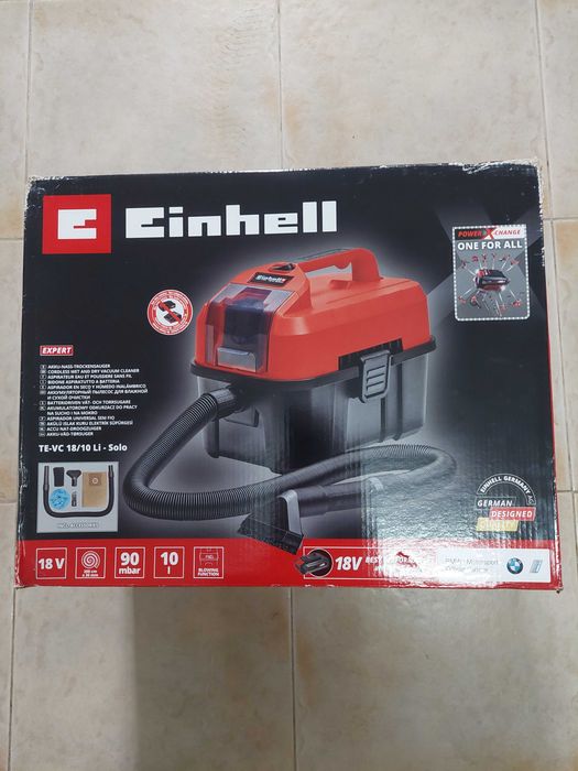 Aspirador a seco e húmido Einhel a bateria