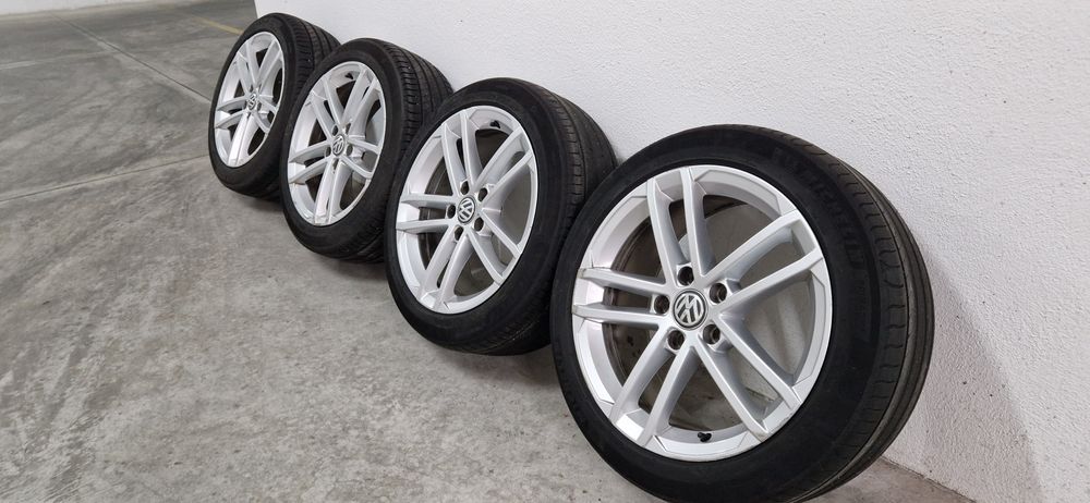 Jantes VW Golf 7 GTD com Pneus