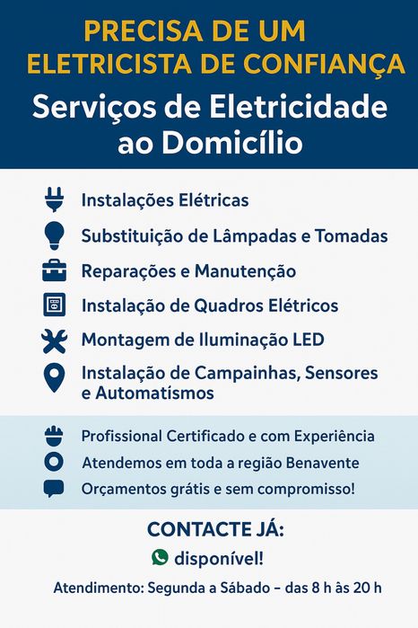 Serviço de eletricista