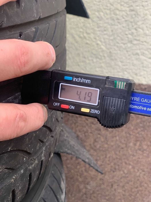 Alufelgi Keskin KT20 19' z oponami Hankook letnie 5-6mm