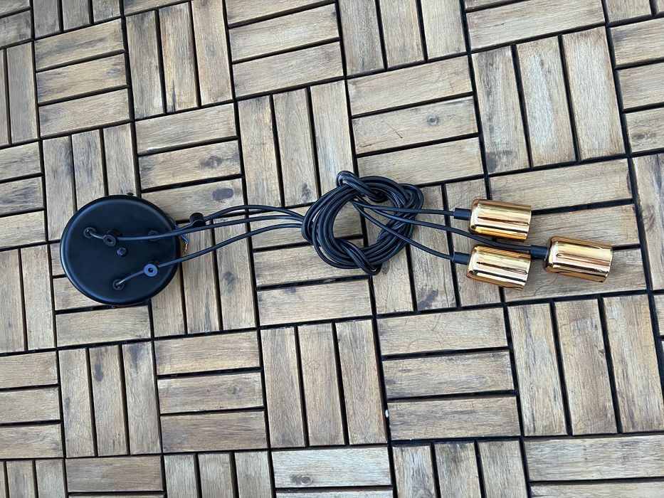 Lampa loft pająk wisząca