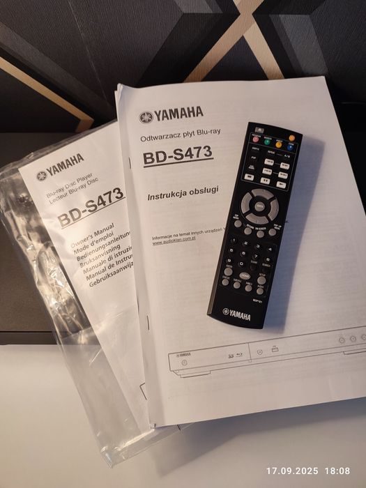 YAMAHA BD-S 473 Blu Ray / CD DVD odtwarzacz stan Idealny