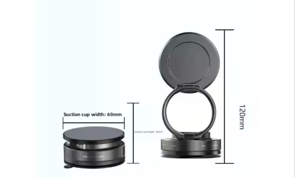 Вакуумный держатель для смартфона