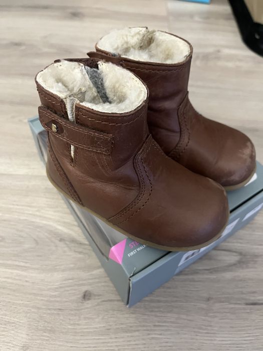 Bobux 22 zimowe skorzane z welną uniwersalne gratisy! ciepłe